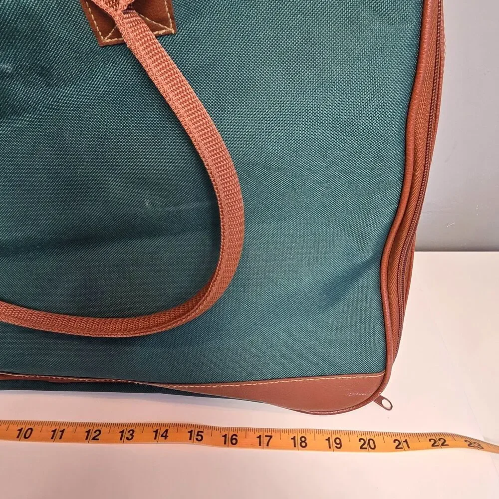 Vintage Polo Ralph Lauren Canvas Duffle Weekender Travel Bag Quiet Luxury